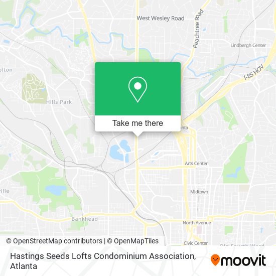 Hastings Seeds Lofts Condominium Association map