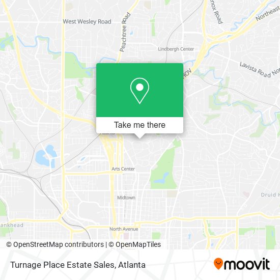 Mapa de Turnage Place Estate Sales