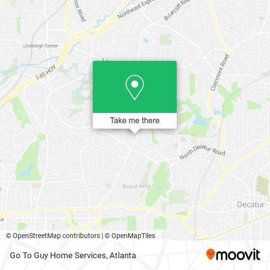 Mapa de Go To Guy Home Services