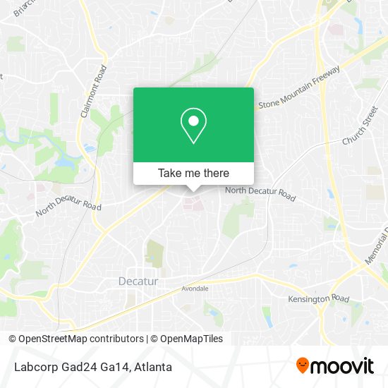 Labcorp Gad24 Ga14 map