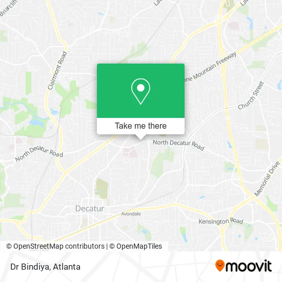 Mapa de Dr Bindiya