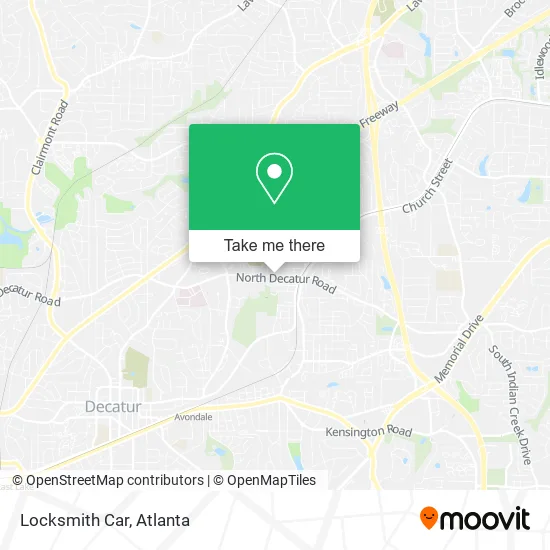 Locksmith Car map