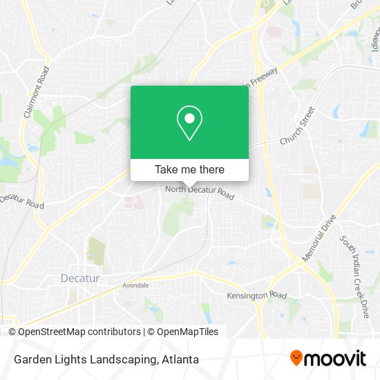 Mapa de Garden Lights Landscaping