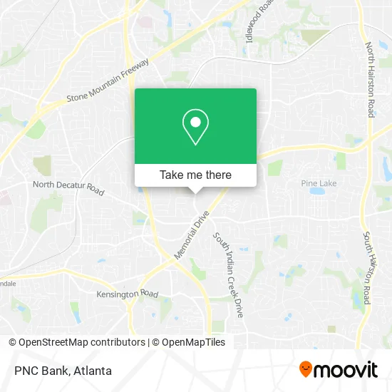 Mapa de PNC Bank