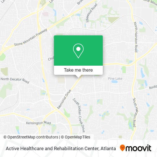 Mapa de Active Healthcare and Rehabilitation Center