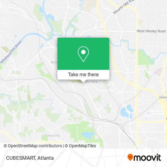 CUBESMART map