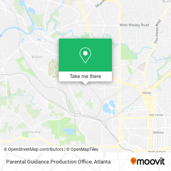 Mapa de Parental Guidance Production Office