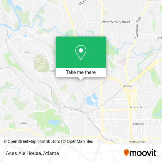Mapa de Aces Ale House