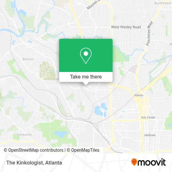 The Kinkologist map