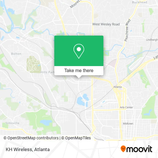 KH Wireless map