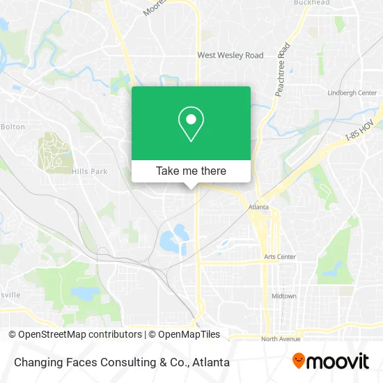 Changing Faces Consulting & Co. map