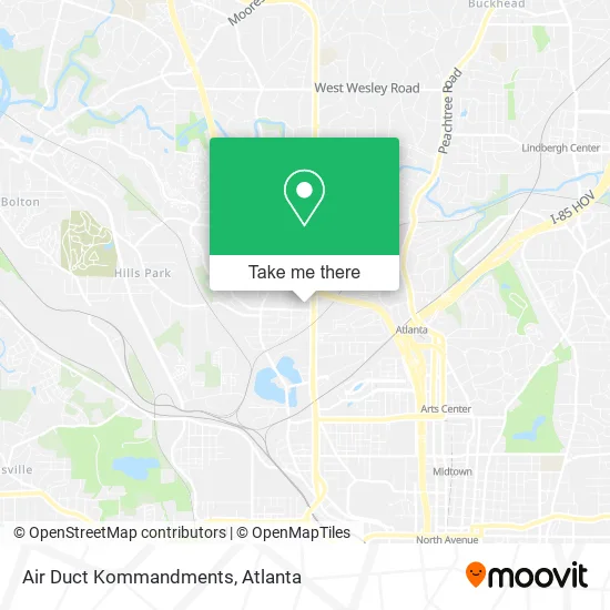Air Duct Kommandments map