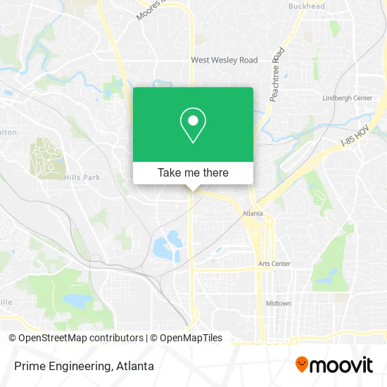 Prime Engineering map