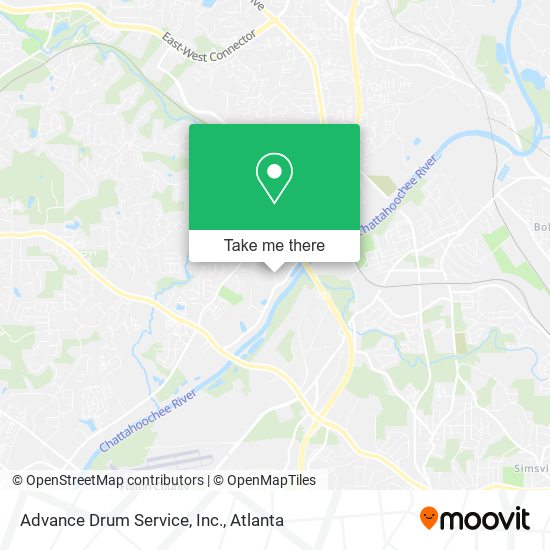 Advance Drum Service, Inc. map