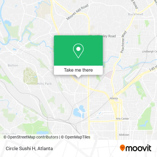 Circle Sushi H map