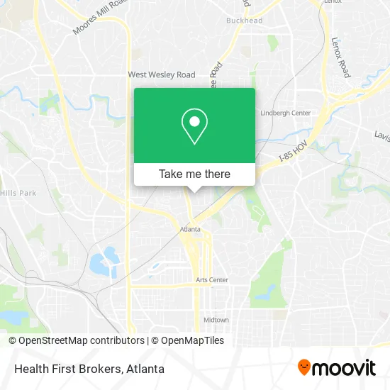 Health First Brokers map