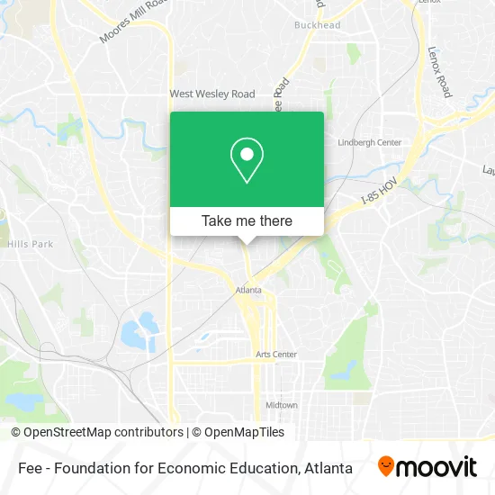 Fee - Foundation for Economic Education map