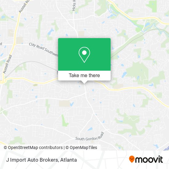 J Import Auto Brokers map