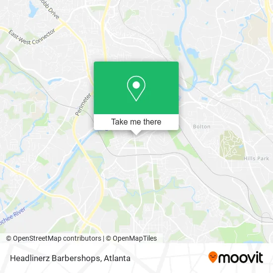 Mapa de Headlinerz Barbershops