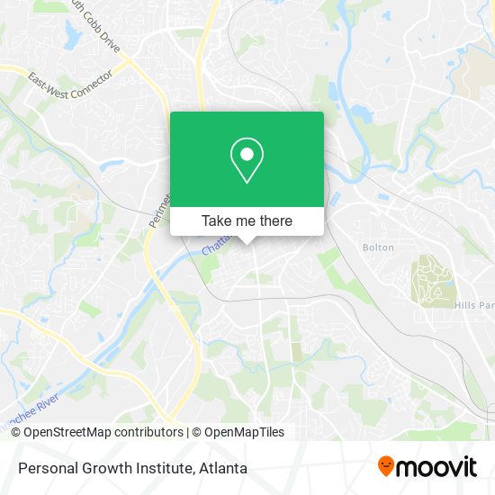 Personal Growth Institute map