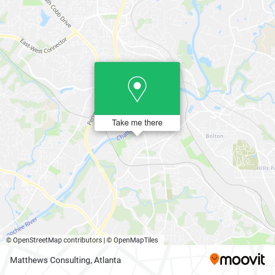 Matthews Consulting map