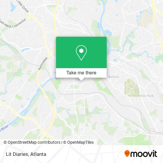 Mapa de Lit Diaries