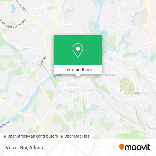 Mapa de Velvet Bar