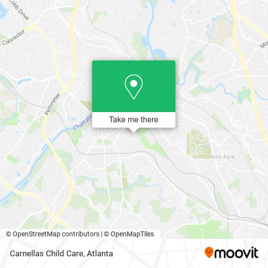 Carnellas Child Care map