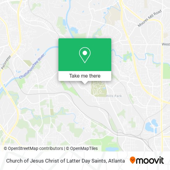 Church of Jesus Christ of Latter Day Saints map