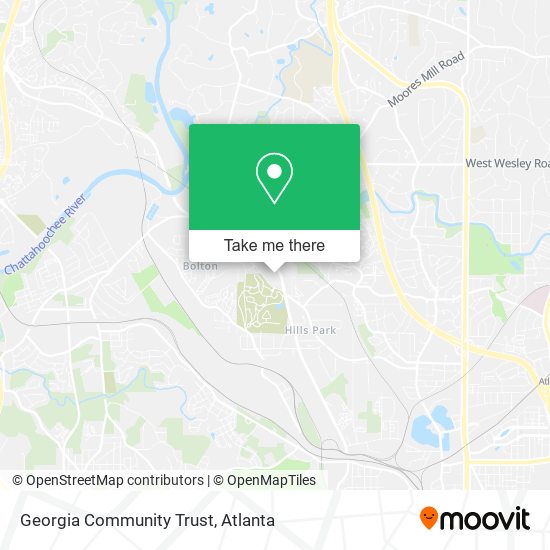Georgia Community Trust map