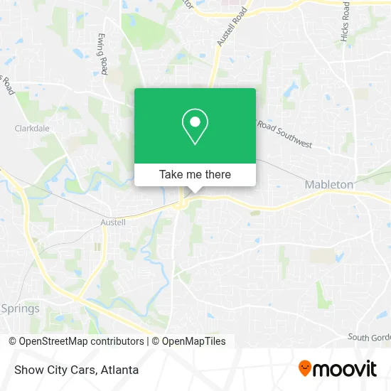 Show City Cars map