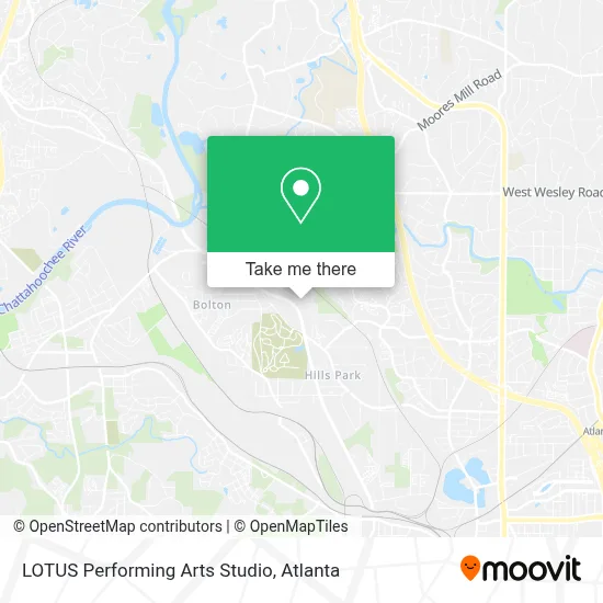LOTUS Performing Arts Studio map