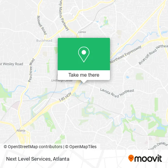 Mapa de Next Level Services