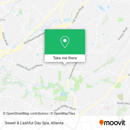 Sweet & Lashful Day Spa map