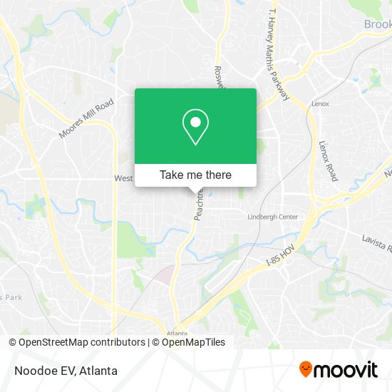 Mapa de Noodoe EV