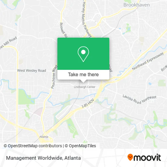 Management Worldwide map