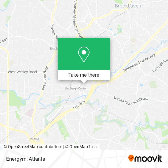 Energym map