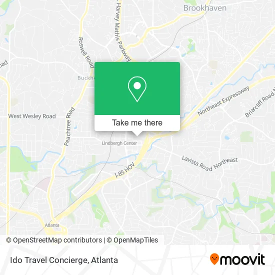 Ido Travel Concierge map