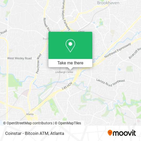 Coinstar - Bitcoin ATM map