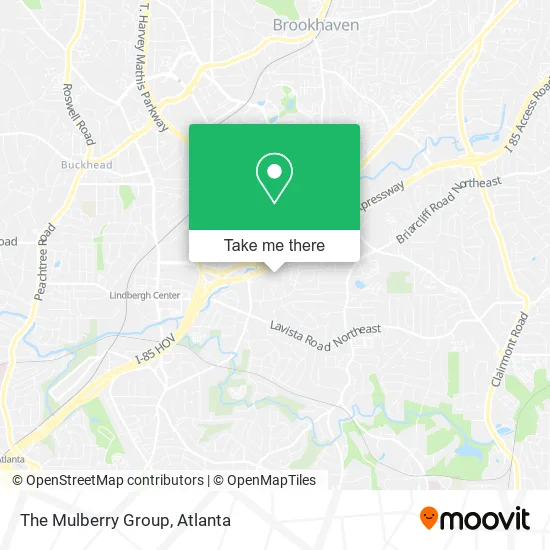 The Mulberry Group map