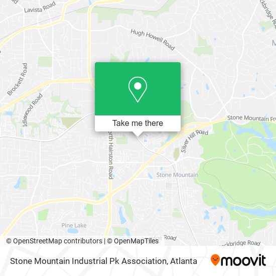 Mapa de Stone Mountain Industrial Pk Association