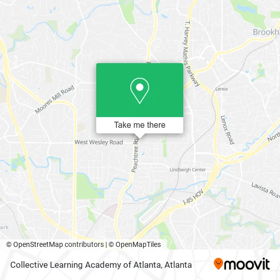 Mapa de Collective Learning Academy of Atlanta