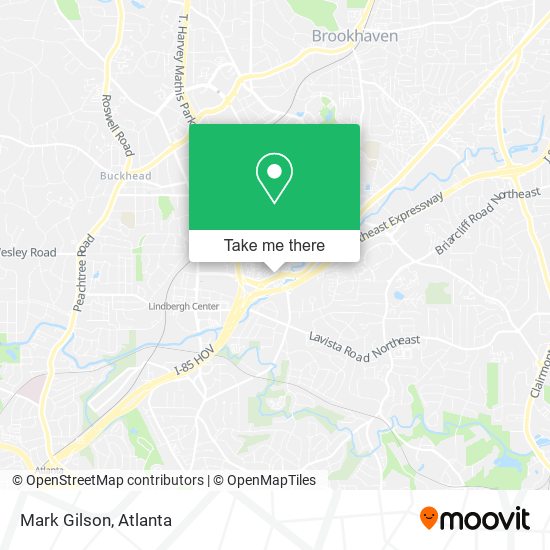 Mapa de Mark Gilson