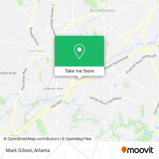 Mapa de Mark Gilson