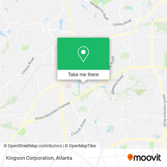 Mapa de Kingson Corporation