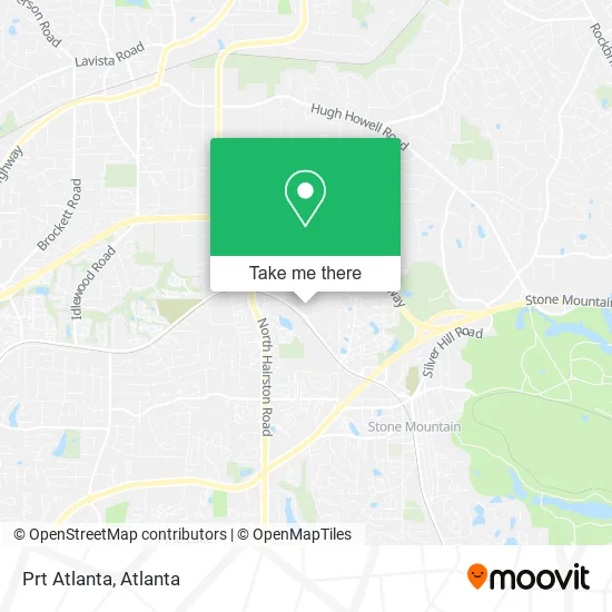 Mapa de Prt Atlanta