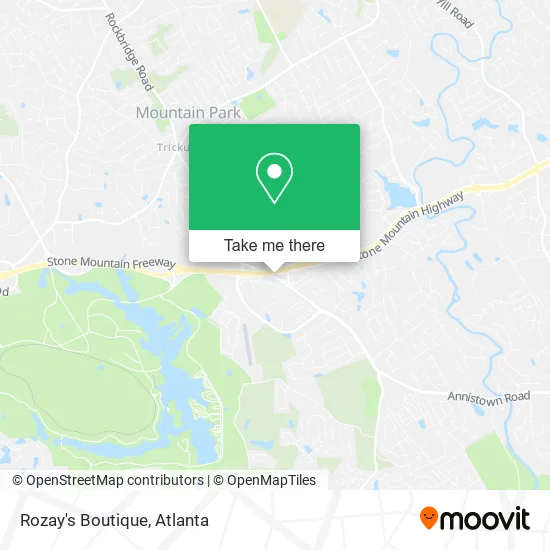 Rozay's Boutique map