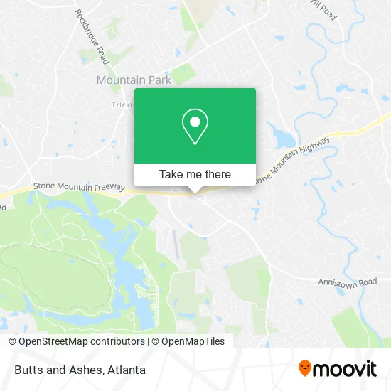 Butts and Ashes map