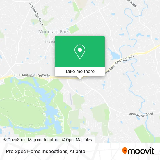 Pro Spec Home Inspections map