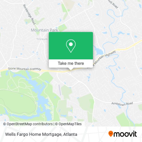 Wells Fargo Home Mortgage map